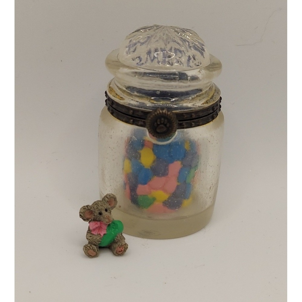 2013 Boyds by Enesco Sweetie's Candy Jar with J.B. McNibble